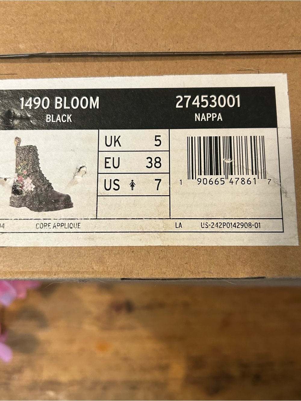 Doc Martens 1490 Bloom Boots - Picture 4 of 6